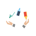 Яркое и зрелищное жонглирование бутылками и барным инвентарем