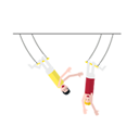 Волшебное действо включает элементы акробатики